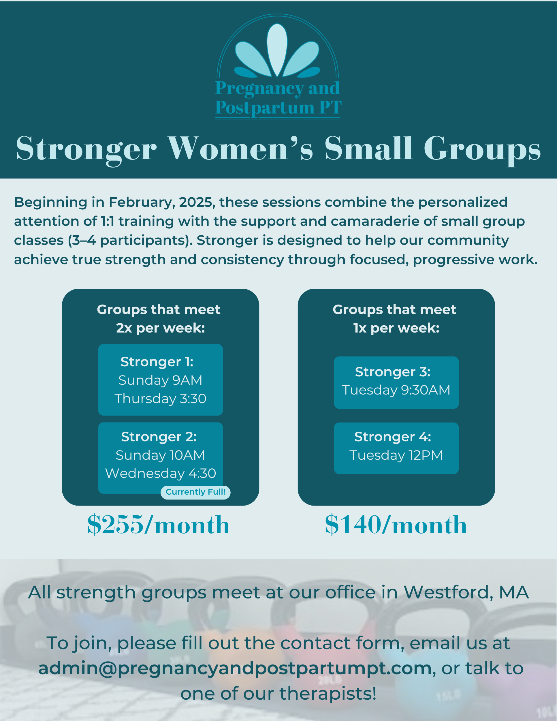 Stronger Women’s Small Groups-2